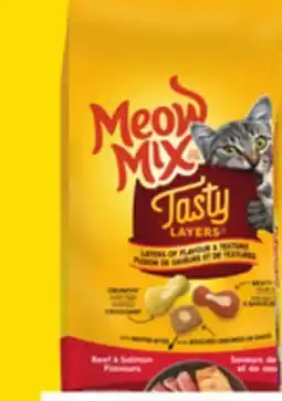 Giant Tiger Meow Mix cat food offer