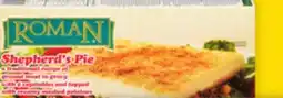 Giant Tiger Roman frozen entrée offer