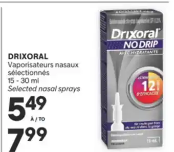 Brunet DRIXORAL Vaporisateurs nasaux sélectionnés offer