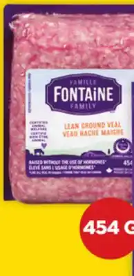 Giant Tiger Fontaine Family Ground Veal offer