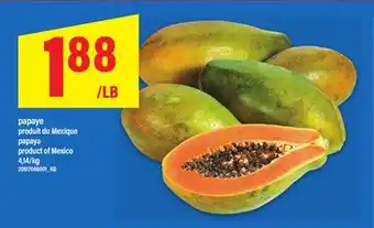 Maxi PAPAYE offer