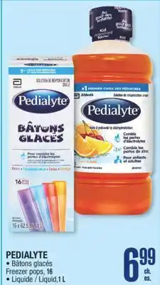 Jean Coutu PEDIALYTE Selected Products offer