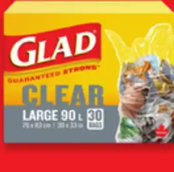 Walmart Glad Clear Garbage Bags offer