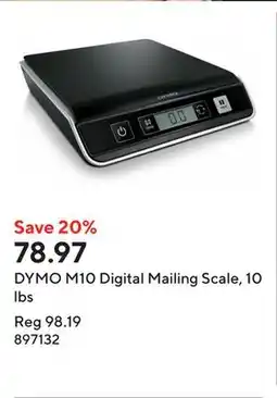 Staples DYMO M10 Digital Mailing Scale, 10 lbs offer