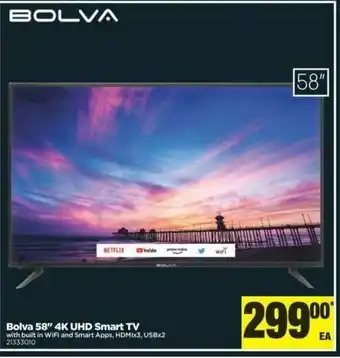 Real Canadian Superstore Bolva 58" 4K UHD smart TV offer
