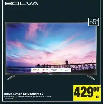 Real Canadian Superstore Bolva 65" 4K UHD smart TV offer