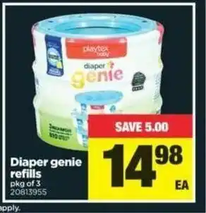 Real Canadian Superstore Diaper genie refills offer