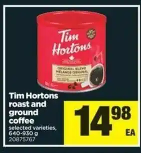 Real Canadian Superstore Tim hortons roast offer