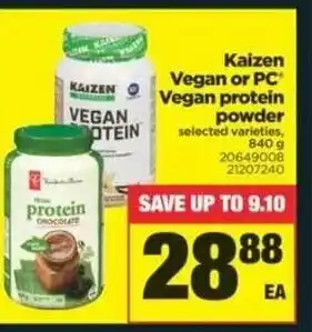 Real Canadian Superstore Kaizen vegan or PC offer