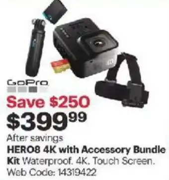 Best Buy HERO8 4K with accessory bundle kit offer