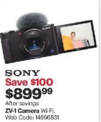 Best Buy ZV-1 Camera offer