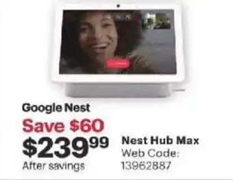 Best Buy Nest hub max offer