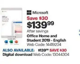 Best Buy Office home and student 2019 - english offer