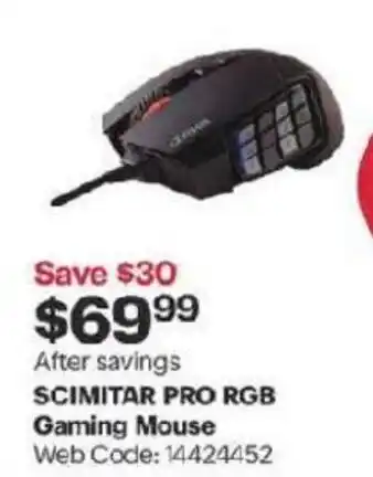 SCIMITAR PRO RGB gaming mouse