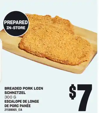 Independent City Market BREADED PORK LOIN SCHNITZEL, 300 G offer