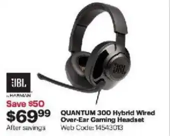 Best Buy QUANTUM 300 Hybrid Wired Over-Ear Gaming Headset offer