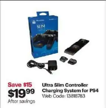 Best Buy Ultra Slim Controller Charging System for PS4 offer