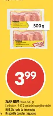 Pharmaprix NO NAME Bacon (500 g) offer