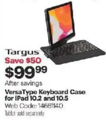 Best Buy VersaType Keyboard Case offer
