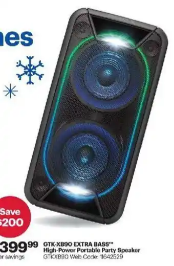 Best Buy High-Power Portable Party Speaker offer