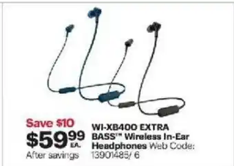 Best Buy Wireless In-Ear Headphones offer