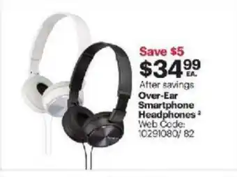 Best Buy Over-Ear Smartphone Headphones offer