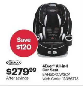 Best Buy 4Ever All-in-1 Car Seat offer