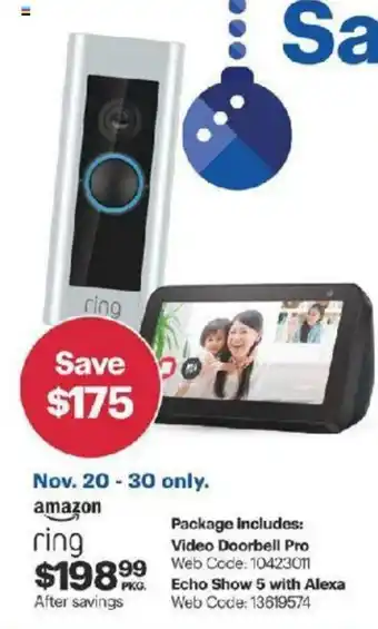 Best Buy Video Doorbell Pro offer