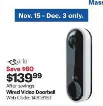 Wired Video Doorbell