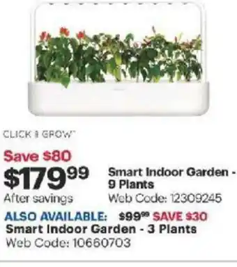 Best Buy Smart Indoor Garden-3 Plants offer