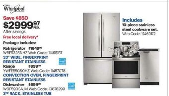 Best Buy Refrigerator offer