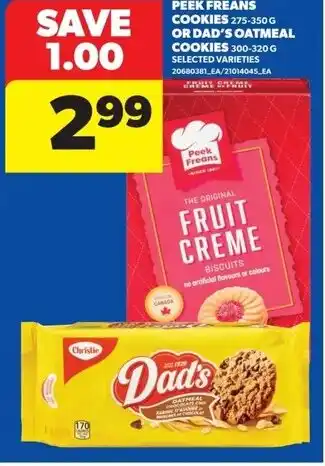 Real Canadian Superstore Peek freans cookies offer