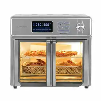 Walmart Kalorik MAXX Digital Air Fryer Oven with 7 Accessories AFO 47269 SS offer