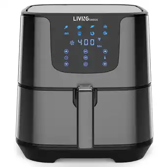 Walmart 5.8QT Air Fryer 1800W Digital Touch Screen Deep Fryers Oil Free Hot Air Fryers Oven with 8 Cooking Preset and Nonstick Basket offer