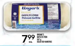 Metro Ungar's gefilte fish offer