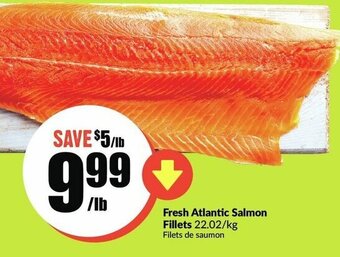 FreshCo Fresh Atlantic Salmon Fillets offer