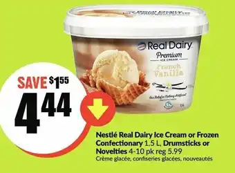 FreshCo Nestlé Real Dairy Ice Cream or Frozen Confectionary offer