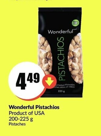 FreshCo Wonderful Pistachios offer