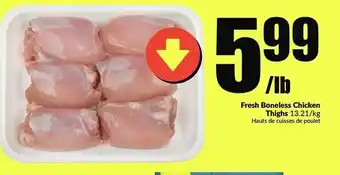 FreshCo Fresh Boneless Chicken offer