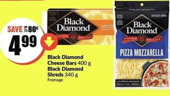 FreshCo Black Diamond Cheese Bars offer