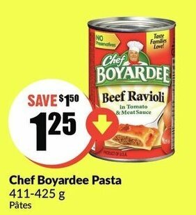 FreshCo Chef Boyardee Pasta offer