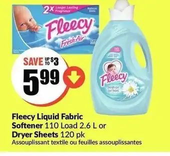 FreshCo Fleecy Liquid Fabric offer