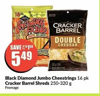 FreshCo Black Diamond Jumbo Cheestrings offer