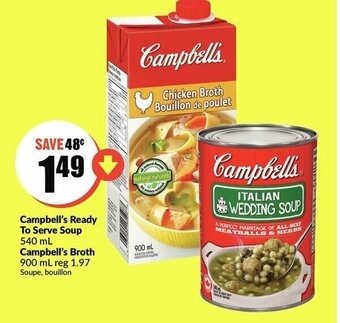 FreshCo Campbell's Ready To Serve Soup offer
