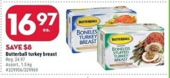 Giant Tiger Butterball Turkey Breast offer