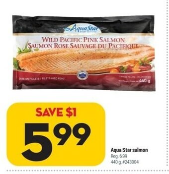 Giant Tiger Aqua Star Salmon offer