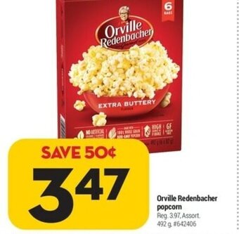 Giant Tiger Orville Redenbacher Popcorn offer