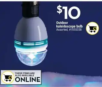 Giant Tiger Outdoor Kaleidoscope Bulb offer