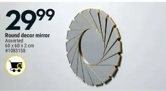 Giant Tiger Round Decor Mirror offer
