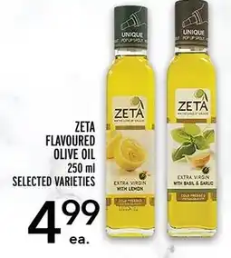 Metro Zeta flavoured olive oil offer